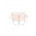 Кресло 79х94х71см Kate Boucle Camel
